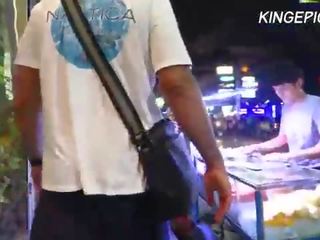 Russe catin en bangkok rouge lumière district [hidden camera]