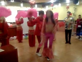 Gorgeous dancing party